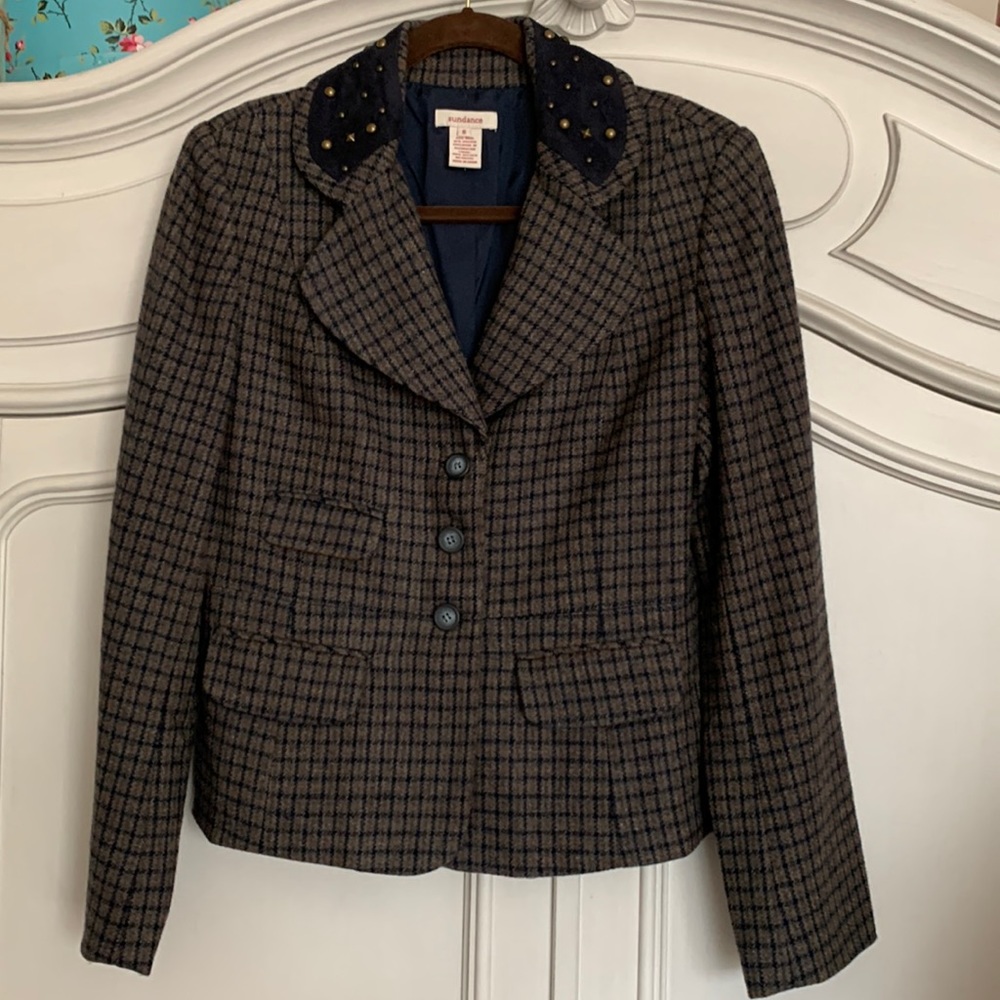 Plaid/Tweed Blazer